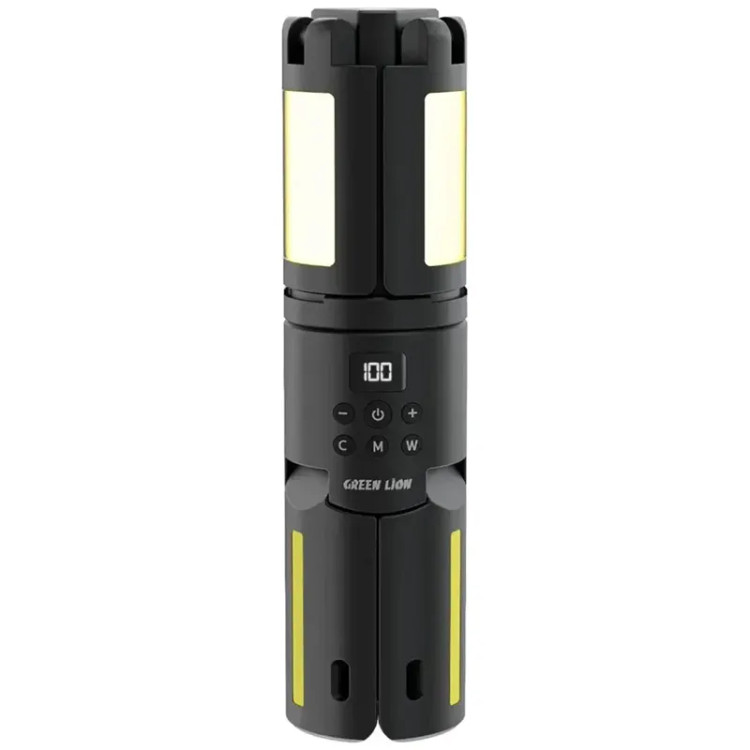 چراغ کمپینگ گرین لاین مدل TRIO BEAM RGB سه پایه ای