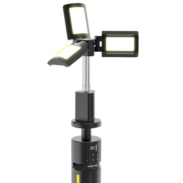 چراغ کمپینگ گرین لاین مدل TRIO BEAM RGB سه پایه ای