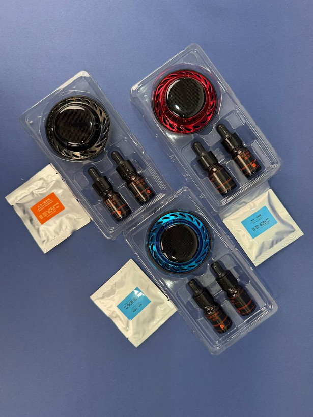 خوشبو کننده خورشیدی ماشین JIN GE مدل JG-009 اورجینال (پخش عطر چرخان)